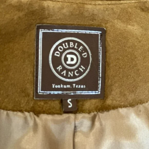 Double D Ranch Fringed Suede Jacket S - Picture 7 of 7